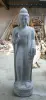 Product image 2 of the product “Standing Buddha with floral carving, Abudaya position. 51 x 33 x 175cm. Natural stone (river stone), stonemasonry ”